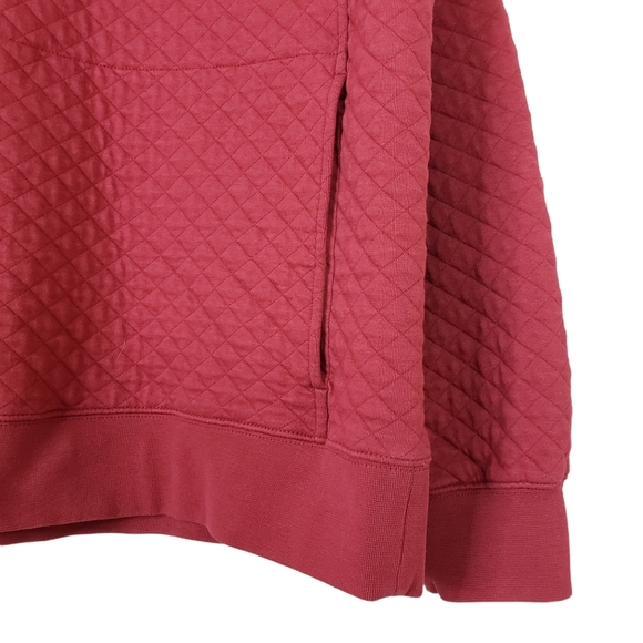 L.L Bean Mens XL Regular Quilted Mockneck Sweatshirt - Picture 7 of 11